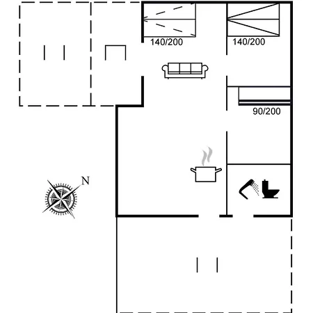 Benthe - 200m From The Sea By Interhome Prázdninový dům *